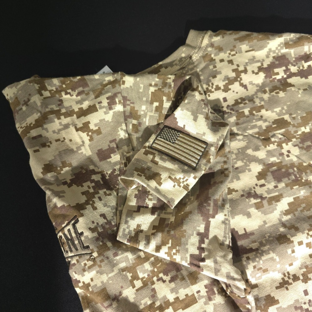 Code Five 2207 Men Short Sleeve Cotton Camouflage Crew Neck  T-Shirt Size Medium - Picture 12 of 13